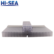 Multilayer U-Shape Lock PC Hollow Sheet